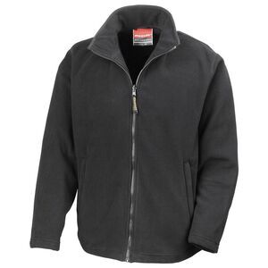 Result Mens Horizon High Grade Microfleece Jacket / Black